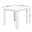 Gardeon Coffee Side Table Wooden Desk Outdoor Furniture Camping Garden White