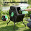 Gardeon Compost Bin 65L Composter Tumbler Rotating Outdoor With Sliding Door