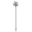 Gardeon Garden Windmill Metal Double Wind Spinner Outdoor Lawn Decor 190cm