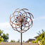 Gardeon Garden Windmill Metal Wind Spinner Double Layer 190cm Bronze