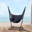 Gardeon Hammock Chair Outdoor Camping Hanging with Stand Grey