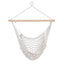 Gardeon Hammock Chair Outdoor Hanging Camping Mesh Indoor Cream