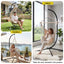 Gardeon Hammock Stand 150kg Capacity Metal Frame for Hanging Chairs Black