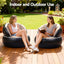 Gardeon Inflatable Chair Blow Up Folding Air Chairs Sofa for Camping with Pump
