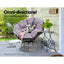 Gardeon Outdoor Chairs Outdoor Furniture Papasan Chair Wicker Patio Garden Grey