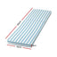 Gardeon Outdoor Chaise Lounge Cushion Lounge Chair Pad Sunbed Mattress Blue