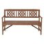 Gardeon Outdoor Garden Bench Wooden Chair 3 Seat Patio Furniture Lounge Natural