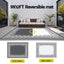 Gardeon Outdoor Rugs 274x366cm Large Carpet Reversible Area Mat PP Dual-Sided Patio Rug Greek Key