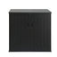 Gardeon Outdoor Storage Box 775L Container Lockable Cabinet Tool Organizer Shed Black