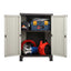 Gardeon Outdoor Storage Cabinet Box 92cm Lockable Cupboard Sheds Garage Adjustable Beige