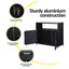 Gardeon Outdoor Storage Cabinet Box Garage Wicker Shed Tools Shelf Chest Garden