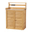 Gardeon Outdoor Storage Cabinet Box Potting Bench Table Shelf Chest Garden Shed