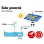 Gardeon Solar Pond Pump Submersible Water Fountain Kit with 2 Panels 7.2FT