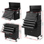 Giantz 13 Drawer Tool Box Cabinet Chest Toolbox Storage Garage Organiser Black