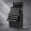 Giantz 13 Drawer Tool Box Cabinet Chest Toolbox Storage Garage Organiser Black
