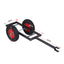 Giantz 150kg ATV Garden Trailer Weed Sprayer Tow Behind Cart Ride on Mower Attachment Black