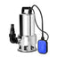 Giantz 1800W Max. Submersible Dirty Water Pump Bore Tank Well Steel Automatic Clean