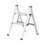 Giantz 2 Step Ladder Multi-Purpose Folding Aluminium Light Weight Platform