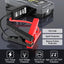 Giantz 2000A Portable Car Jump Starter 12V Lithium Battery Booster Pack Power Bank & Jumper Cables