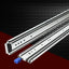 Giantz 2x Drawer Slides Full Extension Locking 227kg 1321-2642mm Length
