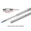 Giantz 2x Drawer Slides Heavy Duty Full Extension Locking 1150-2300mm Length