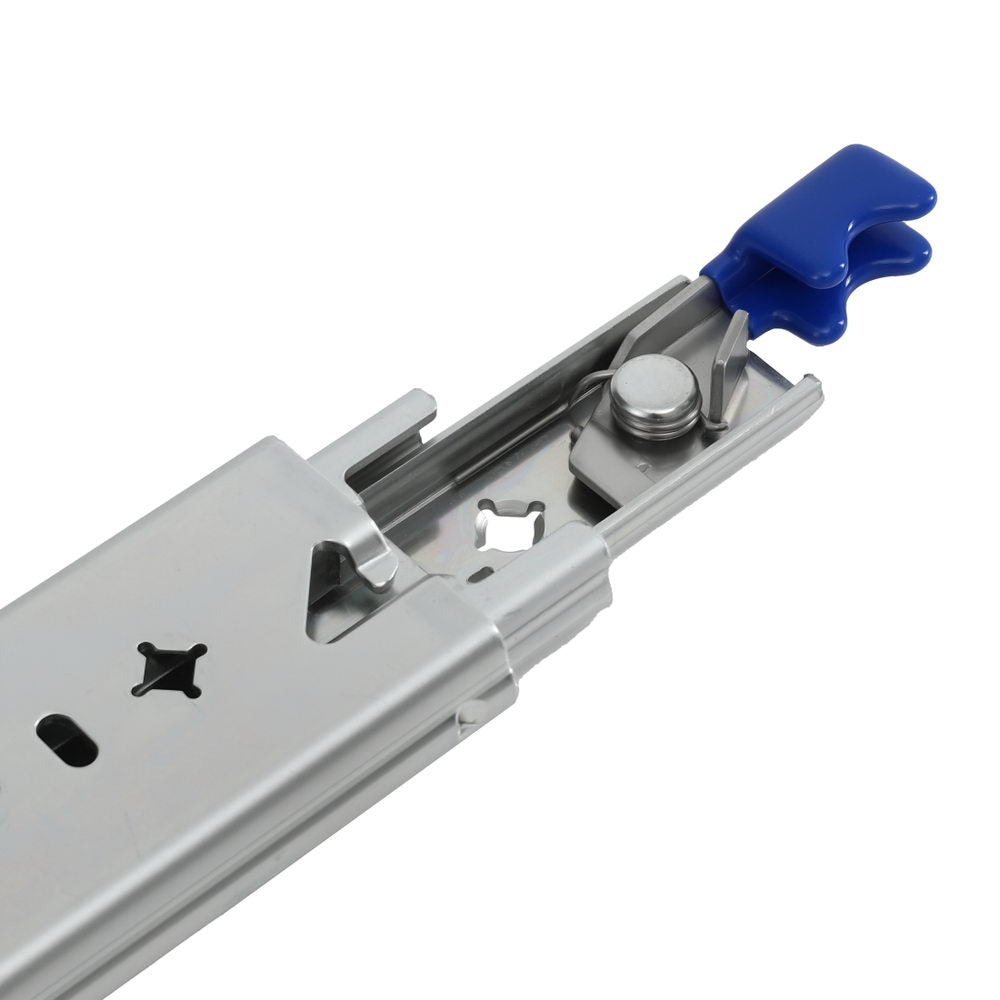 Giantz 2x Drawer Slides Heavy Duty Full Extension Locking 1150-2300mm Length