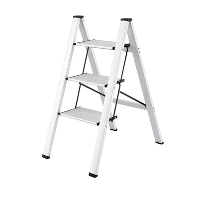 Giantz 3 Step Ladder Multi-Purpose Folding Aluminium Light Weight Platform