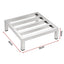 Giantz 35x35cm Dunnage Rack 2-Pack Stainless Steel Kitchen Floor Stand