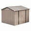 Giantz 3X3M Garden Shed Outdoor Storage Backyard Tool Shed Galvanized Steel Brown
