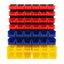 Giantz 48 Storage Bin Rack Wall Mounted Peg Board