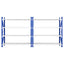 Giantz 4Mx2M Garage Shelving Warehouse Rack Blue
