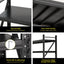 Giantz 4Mx2.4M Garage Shelving Warehouse Rack Black
