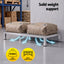 Giantz 60x25cm Dunnage Rack 2-Pack Stainless Steel Kitchen Floor Stand