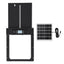 Giantz Automatic Chicken Coop Door 37cm Solar Powered Smart App Control Black