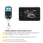 Giantz Diesel Air Heater 12-24V 2KW LCD Display Remote Control for Car Bus RV Indoor Black
