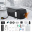 Giantz Diesel Air Heater 12-24V 2KW LCD Display Remote Control for Car Bus RV Indoor Black