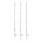 Giantz Electric Fence Posts 20pcs Electric Fence Poly White