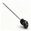 Giantz Electric Fence Ring Insulators 100pcs Stand off Screw in Insulator Black