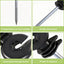 Giantz Electric Fence Ring Insulators 100pcs Stand off Screw in Insulator Black