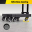 Giantz Folding Hand Truck Platform Trolley Foldable Dolly Cart 200kg Load Black