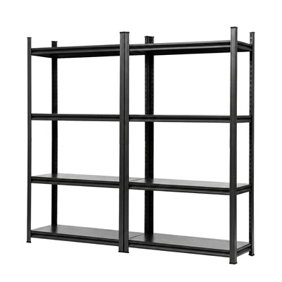Giantz Garage Shelving 1.8X1.8m Warehouse Rack Storage Shelves Workshop Racks Steel