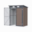 Giantz Garden Shed 1.62x1M Outdoor Storage Tool Workshop House Shelter Brown