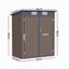 Giantz Garden Shed 1.62x1M Outdoor Storage Tool Workshop House Shelter Brown