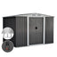 Giantz Garden Shed 2.58x2.07M w/Metal Base Sheds Outdoor Storage Double Door Tool