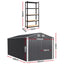 Giantz Garden Shed 3x5.38m Outdoor Tool Storage with 5-Tier Garage Shelving Rack