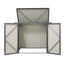 Giantz Garden Shed Wheelie Bin Storage Enclosure Outdoor Lockable Steel Cabinet