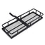 Giantz Universal Car Roof Rack Foldable Hitch Basket Cargo Carrier 152cm Black