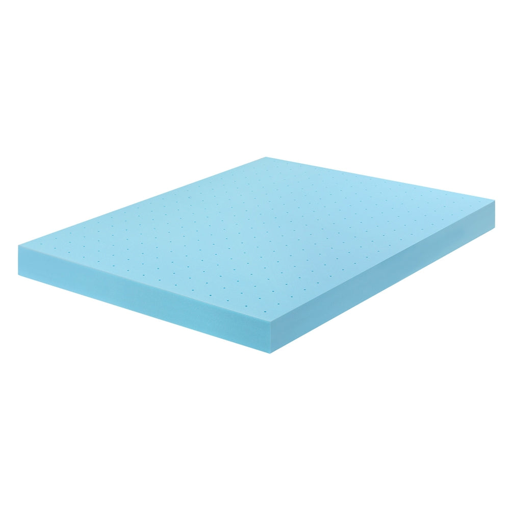 Giselle 12cm Memory Foam Mattress Topper Ventilated Cool Gel Bamboo Cover King