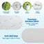 Giselle 12cm Memory Foam Mattress Topper Ventilated Cool Gel Bamboo Cover Queen