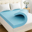 Giselle 12cm Memory Foam Mattress Topper Ventilated Cool Gel Bamboo Cover Queen